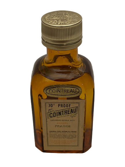COINTREAU LIQUEUR EXTRA DRY FRANCE 30 ML MİNYATÜR İÇKİ LİKÖR ŞİŞESİ KAPAGI ACILMAMIŞ DOLU KOLEKSİYON 