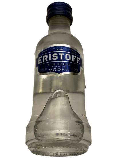 ERISTOFF TRIPLE DISTILLED PREMIUM VODKA 40 ML MİNYATÜR İÇKİ VODKA ŞİŞESİ KAPAGI ACILMAMIŞ DOLU KOLEKSİYON 