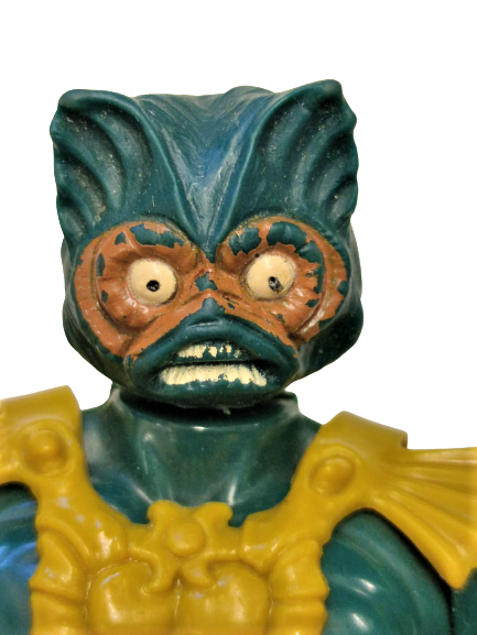 HE MAN MATTEL INC 1981 MALAYSIA  ACTİON FİGURE FİGÜR OYUNCAK BALIK ADAM