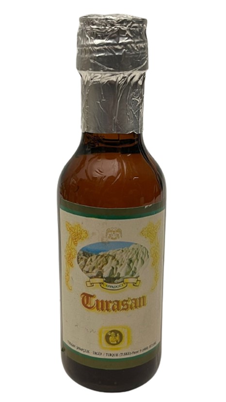 KAPADOKYA TURASAN 50 ML MİNYATÜR İÇKİ ŞARAP ŞİŞESİ KAPAGI ACILMAMIŞ DOLU KOLEKSİYON 