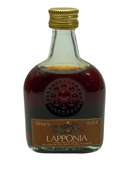 LOPPONIA LINGONBERRY LIQUEUR 50 ML MİNYATÜR İÇKİ LİKÖR ŞİŞESİ KAPAGI ACILMAMIŞ DOLU KOLEKSİYON 