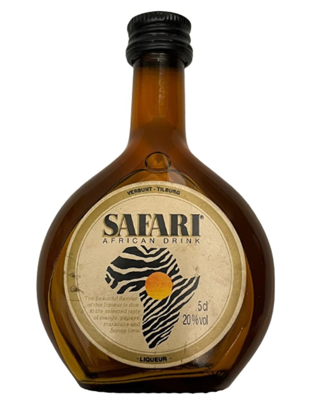 SAFARI AFRICAN DRİNK 50 ML MİNYATÜR İÇKİ LİKÖR ŞİŞESİ KAPAGI ACILMAMIŞ DOLU KOLEKSİYON 