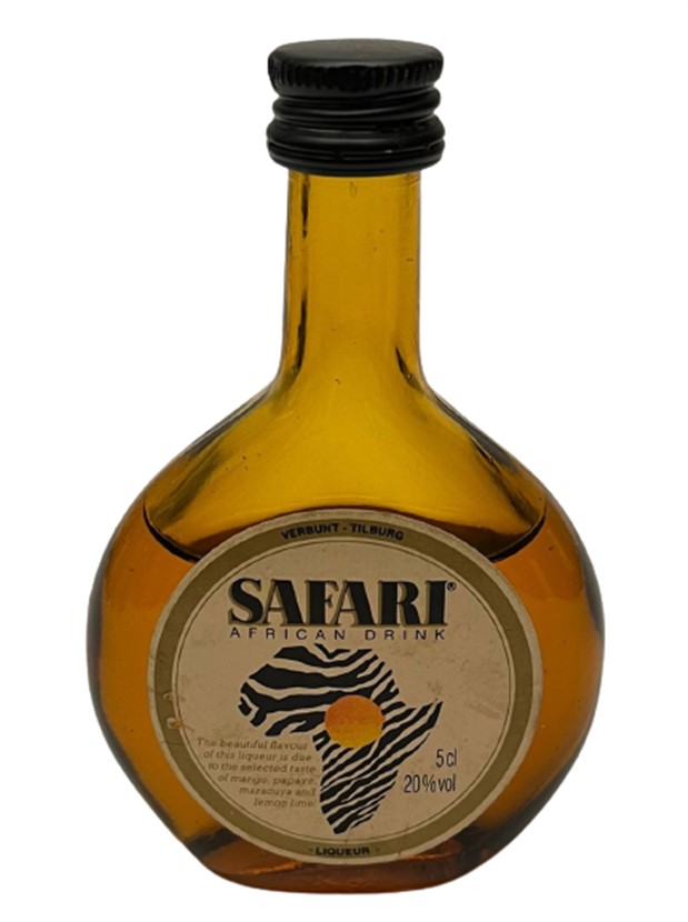 SAFARI AFRICAN DRİNK 50 ML MİNYATÜR İÇKİ LİKÖR ŞİŞESİ KAPAGI ACILMAMIŞ DOLU KOLEKSİYON 