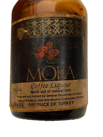 TEKEL MOKA KAHVE LİKÖRÜ 50 ML MİNYATÜR İÇKİ LİKÖR ŞİŞESİ KAPAGI ACILMAMIŞ DOLU KOLEKSİYON 