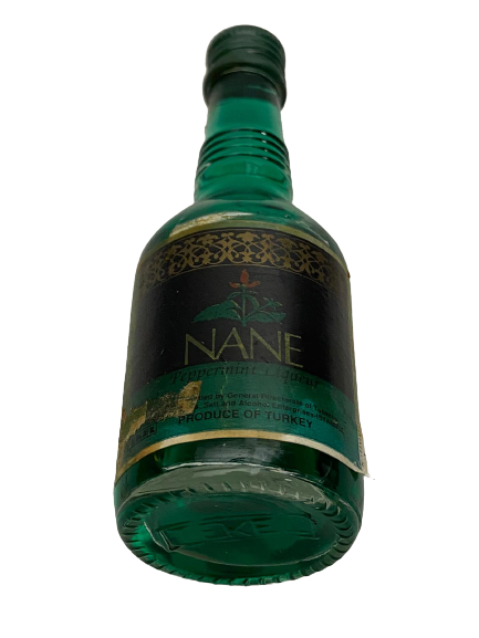 TEKEL NANE LİKÖRÜ 50 ML MİNYATÜR İÇKİ LİKÖR ŞİŞESİ KAPAGI ACILMAMIŞ DOLU KOLEKSİYON 