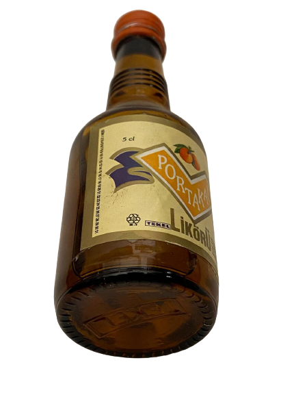 TEKEL PORTAKAL LİKÖRÜ 50 ML MİNYATÜR İÇKİ LİKÖR ŞİŞESİ KAPAGI ACILMAMIŞ DOLU KOLEKSİYON 