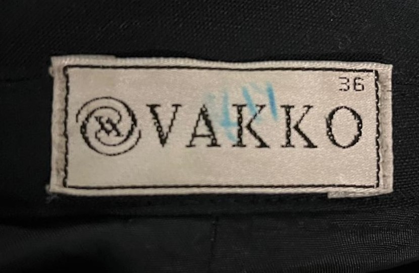 1970 VAKKO ÖZEL ÜRETİMİ THY TÜRK HAVA YOLLARI  THY LEGOLU METAL DÜGMELER  KULLANILMIŞ HOSTES CEKETİ  LACİVERT RENKDE