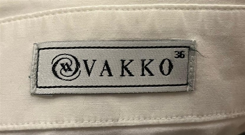 1970 VAKKO THY TÜRK HAVA YOLLARI  LOGOLU ÖZEL ÜRETİM  İPEK  BAYAN HOSTES GÖMLEĞİ FARKLI BEDENLERİ MEVCUTTUR