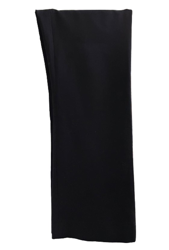 1970 VAKKO  ÖZEL ÜRETİM THY TÜRK HAVA YOLLARI BAYAN LACİVERT  KUMAŞ HOSTES PANTOLONU