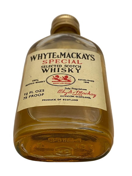 WHYTE MACKAYS SPECIAL SELECTED SOTCH WHISKY 50 ML MİNYATÜR İÇKİ VİSKİ ŞİŞESİ KAPAGI ACILMAMIŞ DOLU KOLEKSİYON 