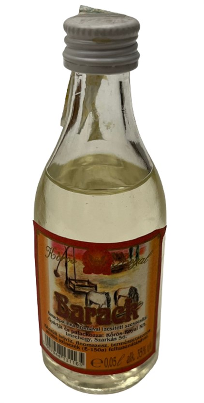 BARACK 50 ML MİNYATÜR İÇKİ  ŞİŞESİ KAPAGI ACILMAMIŞ DOLU KOLEKSİYON 