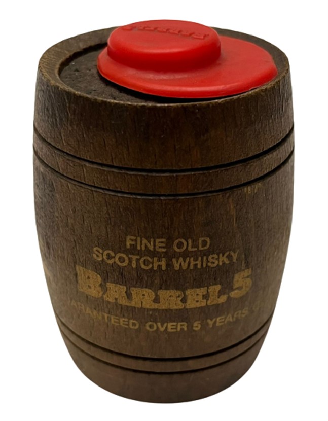 BARREL 5 FINE OLD SCOTCH WHISKEY 50 ML MİNYATÜR İÇKİ VİSKİ ŞİŞESİ KAPAGI ACILMAMIŞ DOLU KOLEKSİYON 