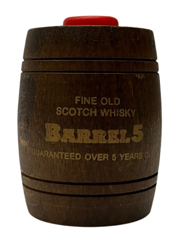 BARREL 5 FINE OLD SCOTCH WHISKEY 50 ML MİNYATÜR İÇKİ VİSKİ ŞİŞESİ KAPAGI ACILMAMIŞ DOLU KOLEKSİYON 
