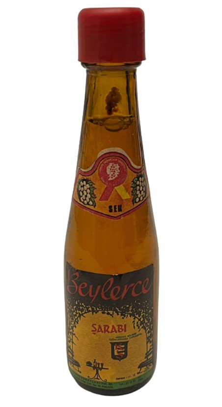 BEYLERCE ŞARABI 50 ML MİNYATÜR İÇKİ ŞARAP ŞİŞESİ KAPAGI ACILMAMIŞ DOLU KOLEKSİYON 