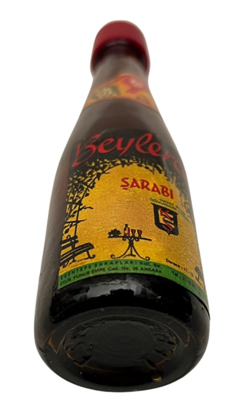 BEYLERCE ŞARABI 50 ML MİNYATÜR İÇKİ ŞARAP ŞİŞESİ KAPAGI ACILMAMIŞ DOLU KOLEKSİYON 