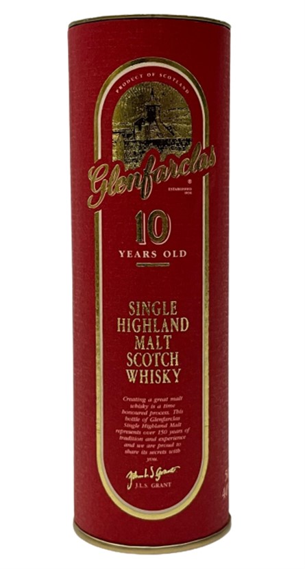 GLENFARCLAS 10 YEARS OLD MALT SCOTCH WHISKEY 50 ML MİNYATÜR İÇKİ VİSKİ ŞİŞESİ KAPAGI ACILMAMIŞ DOLU KOLEKSİYON 