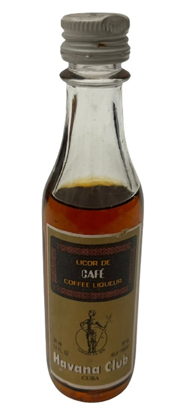 HAVANA CLUB CUBA LICOR DE CAFE 40 ML MİNYATÜR İÇKİ LİKÖR ŞİŞESİ KAPAGI ACILMAMIŞ DOLU KOLEKSİYON 