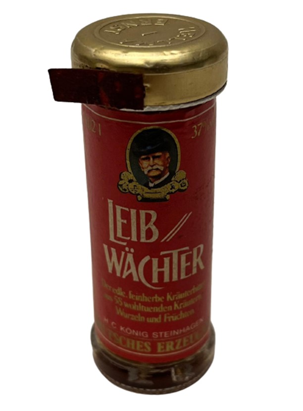 HELLMA ERNST LEIB WACHTER 20 ML MİNYATÜR İÇKİ LİKÖR ŞİŞESİ KAPAGI ACILMAMIŞ DOLU KOLEKSİYON 