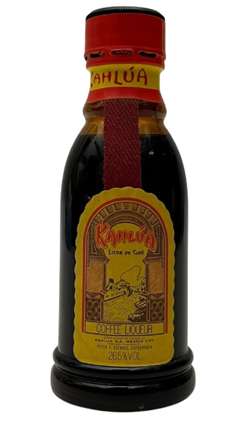 KAHLUA LIQUEUR DE CAFE 50 ML MİNYATÜR İÇKİ LİKÖR ŞİŞESİ KAPAGI ACILMAMIŞ DOLU KOLEKSİYON 