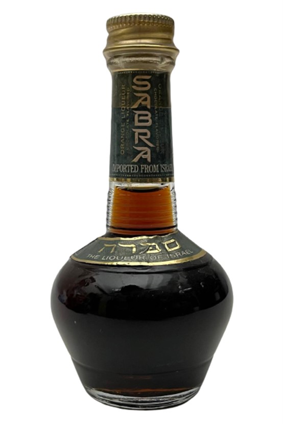 SABRA IMPORTED FROM ISRAEL 50 ML MİNYATÜR İÇKİ LİKÖR ŞİŞESİ KAPAGI ACILMAMIŞ DOLU KOLEKSİYON 