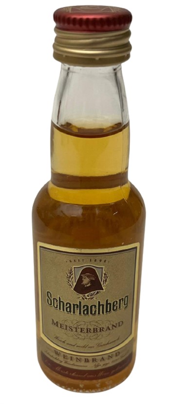 SCHARLACHBERG MEISTERBRAND 40 ML MİNYATÜR İÇKİ LİKÖR ŞİŞESİ KAPAGI ACILMAMIŞ DOLU KOLEKSİYON 