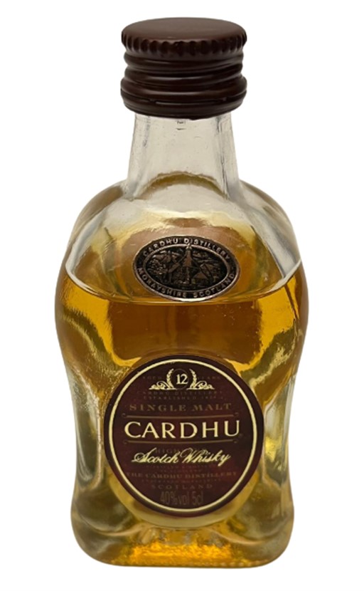 SINGLE MALT CARDHU SCOTCH WHİSKEY 50 ML MİNYATÜR İÇKİ VİSKİ ŞİŞESİ KAPAGI ACILMAMIŞ DOLU KOLEKSİYON 