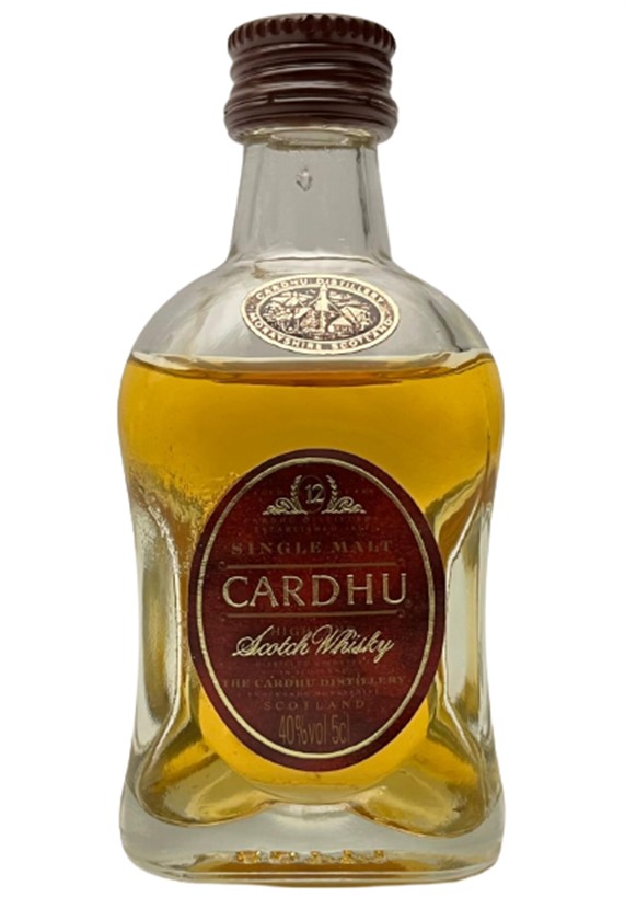 SINGLE MALT CARDHU SCOTCH WHİSKEY 50 ML MİNYATÜR İÇKİ VİSKİ ŞİŞESİ KAPAGI ACILMAMIŞ DOLU KOLEKSİYON 