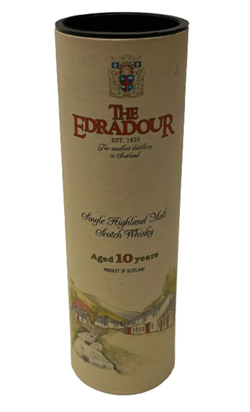 THE EDRADOUR MALT SCOTCH WHİSKEY AGED 10 YEARS 50 ML MİNYATÜR İÇKİ VİSKİ ŞİŞESİ KAPAGI ACILMAMIŞ DOLU KOLEKSİYON 