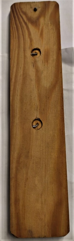 1950 AHŞAP REKLAMLI  ÜZERİ CAM ÇUBUK KIRMIZI CIVALI HAVA SICAKLIK ÖLÇÜ TERMOMETRE DERECE 