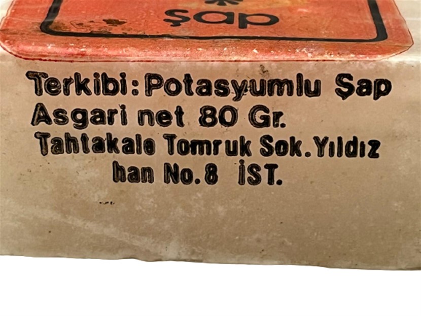 1960 BERBERLERİN KULLANDIGI M.KİBAR POTASYUMLU ŞAP SABUNU