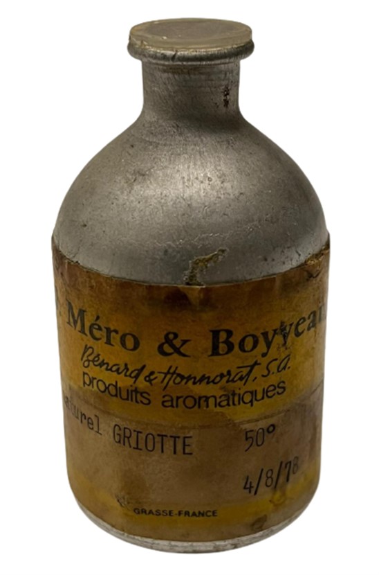 J. MERO & BOYVEAU AROMA NATUREL GRIOTTE  8169 ALÜMİNYUM KOKU ESANS ŞİŞESİ 