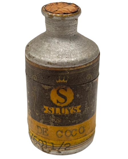 SLUYS NOIX DE COCO 8/6011/2 ALÜMİNYUM MANTAR TIPALI KOKU ESANS ŞİŞESİ