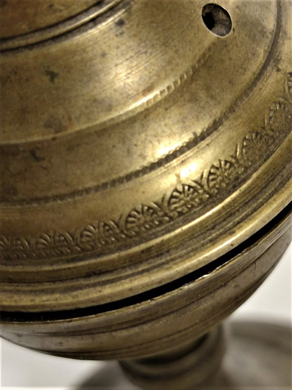 SULAYMANİYE İŞİ PİRİNC KAPAK ÜZERİ HACLI BUHURDAN 