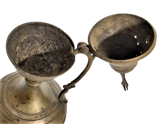 SULAYMANİYE İŞİ PİRİNC KAPAK ÜZERİ HACLI BUHURDAN 