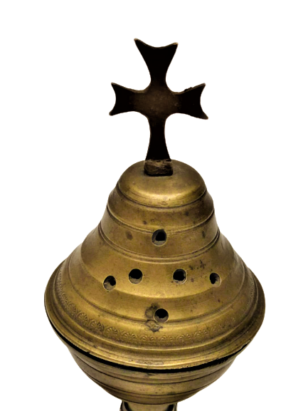 SULAYMANİYE İŞİ PİRİNC KAPAK ÜZERİ HACLI BUHURDAN 