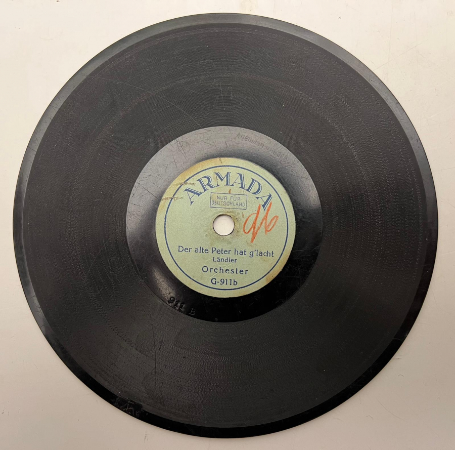 I WANT TO BE HAPPY SHİMMY ORCHESTER - DER ALTE PETER HAT G'LACHT ORCHESTER 78 DEVİR TAŞ PLAK