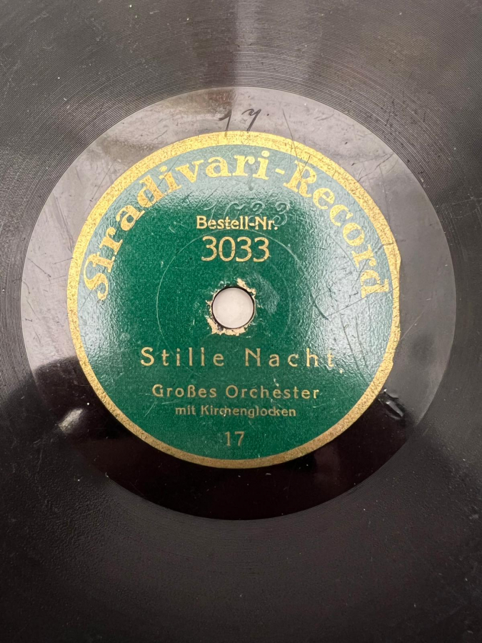 O DU FRÖHLİCHE GROSSES ORCHESTER - STİLLE NACHT GROSSES ORCHESTER 78 DEVİR TAŞ PLAK