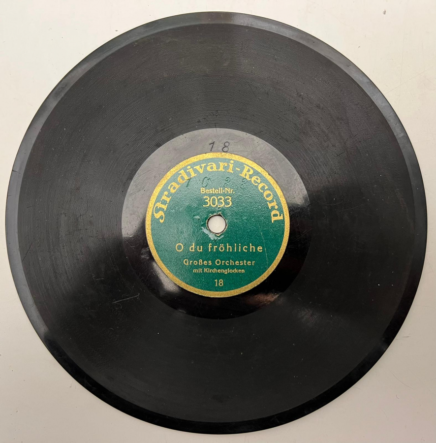 O DU FRÖHLİCHE GROSSES ORCHESTER - STİLLE NACHT GROSSES ORCHESTER 78 DEVİR TAŞ PLAK