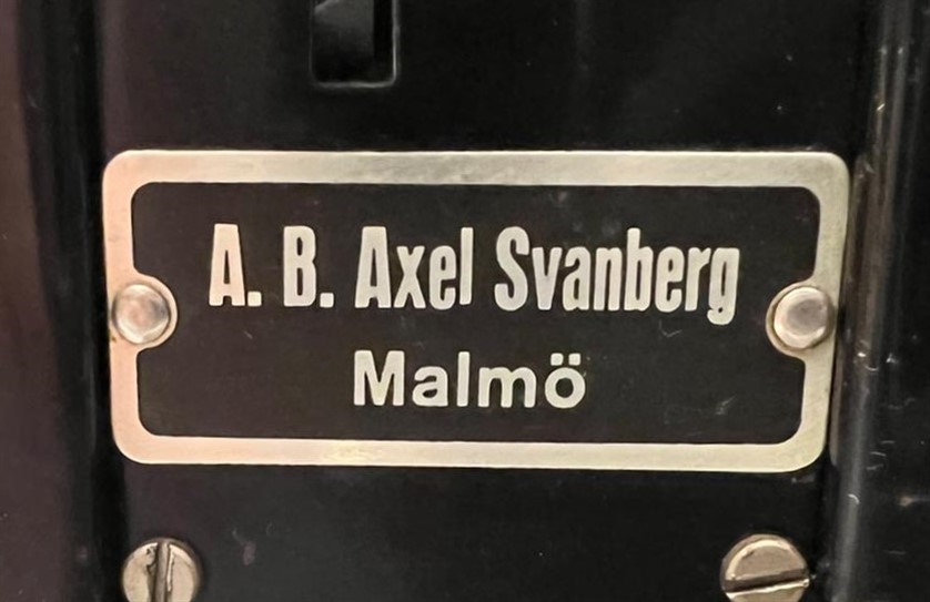 1920 CONTİNENTAL TYPEWRITER A. B. AXEL SVANBERG MALMÖ MEKANİK EKSİKSİZ METAL DAKTILO GERMANY