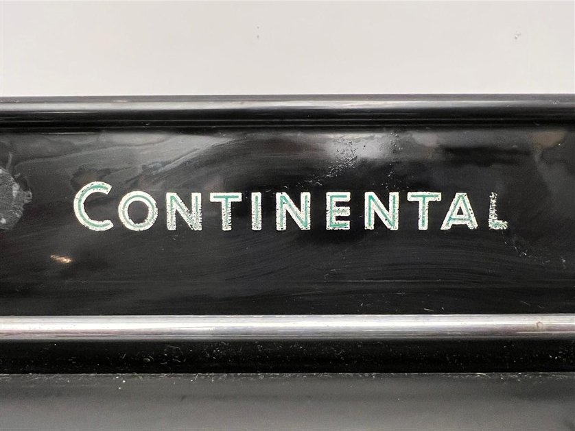 1920 CONTİNENTAL TYPEWRITER A. B. AXEL SVANBERG MALMÖ MEKANİK EKSİKSİZ METAL DAKTILO GERMANY