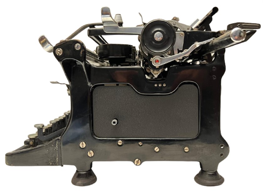 1920 CONTİNENTAL TYPEWRITER A. B. AXEL SVANBERG MALMÖ MEKANİK EKSİKSİZ METAL DAKTILO GERMANY