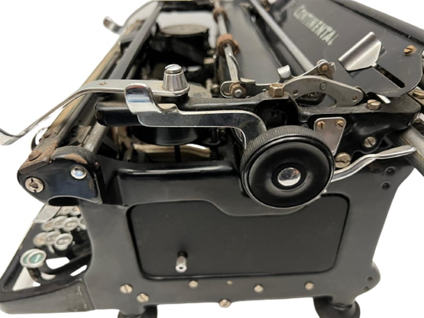 1920 CONTİNENTAL TYPEWRITER A. B. AXEL SVANBERG MALMÖ MEKANİK EKSİKSİZ METAL DAKTILO GERMANY