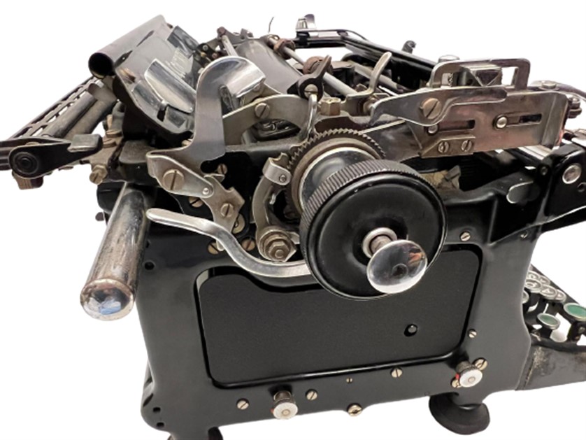 1920 CONTİNENTAL TYPEWRITER A. B. AXEL SVANBERG MALMÖ MEKANİK EKSİKSİZ METAL DAKTILO GERMANY