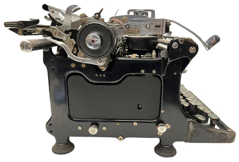 1920 CONTİNENTAL TYPEWRITER A. B. AXEL SVANBERG MALMÖ MEKANİK EKSİKSİZ METAL DAKTILO GERMANY