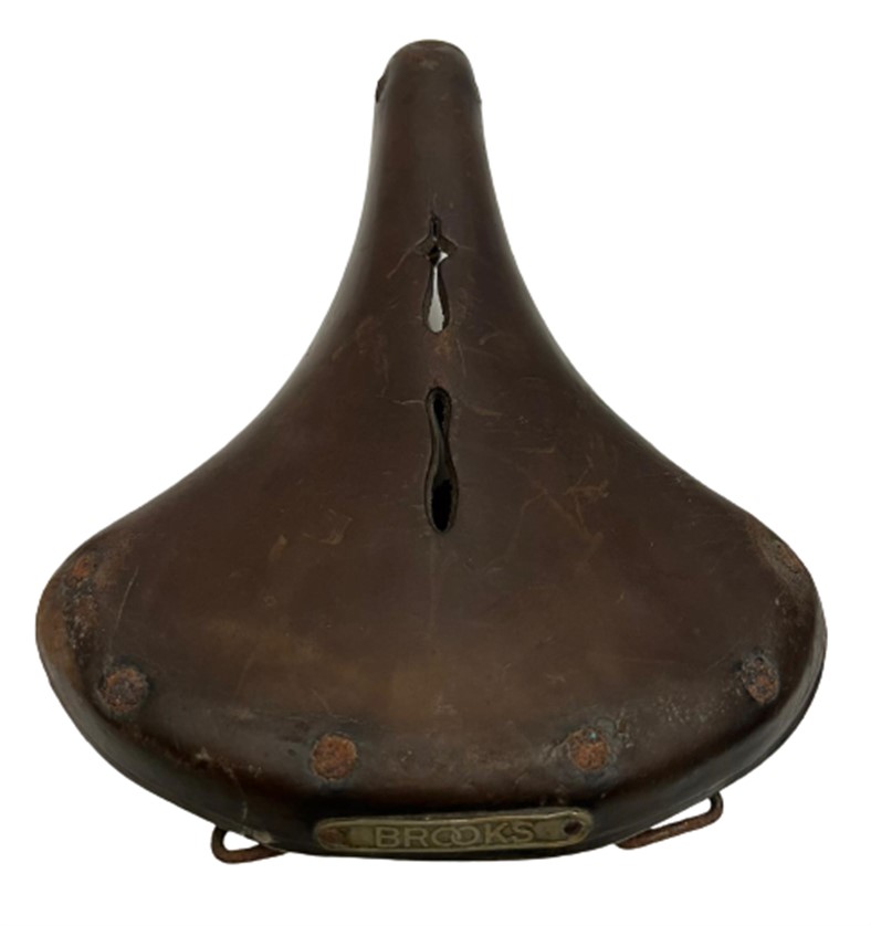 BROOKS GENT'S B73 MODEL KÖSELE BİSİKLET  SELE KOLTUĞU YAYLARINDA KIRIK VARDIR