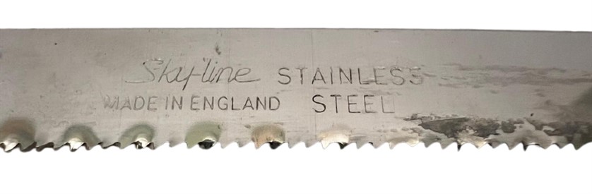 İNGİLİZ SKY LİNE STAINLESS STEEL ÇELİK AMELİYAT ESNASINDA  KULLANILAN KEMİK KESME TESTERESİ