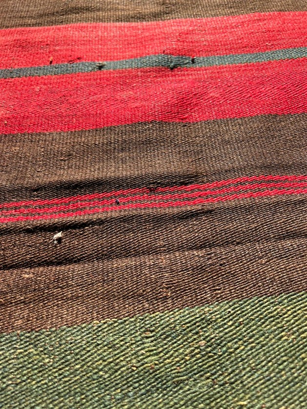 EL DOKUMA KÖK BOYAMA KİLİM PALA YOLLUK COK RENKLİ EL DOKUMA  KİLİM