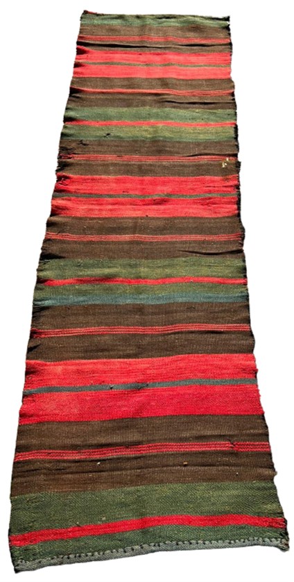 EL DOKUMA KÖK BOYAMA KİLİM PALA YOLLUK COK RENKLİ EL DOKUMA  KİLİM