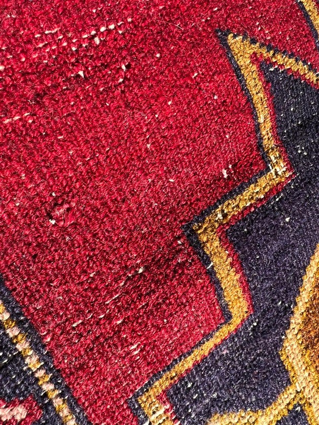 EL DOKUMA KÖK BOYA  YÜN  KİLİM  MANİSA YÖRESİ 