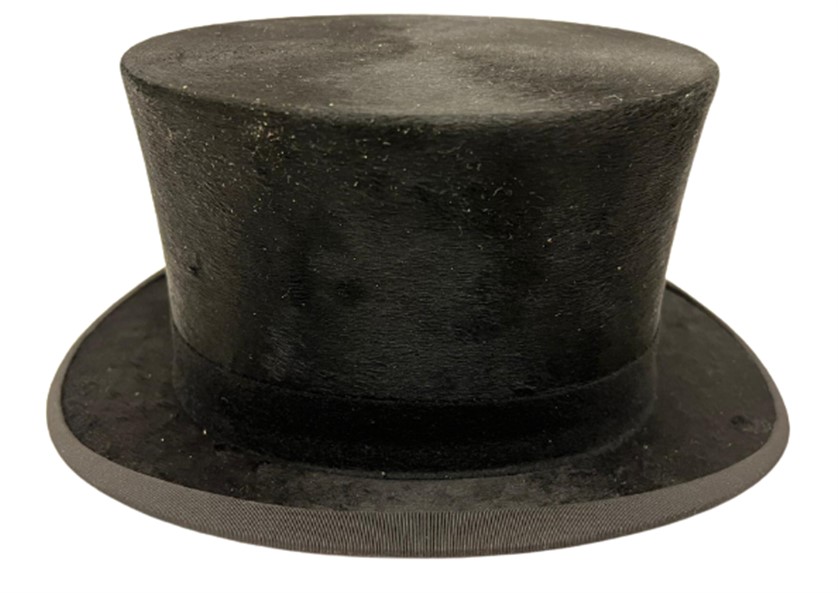 1910 LONDON HAT MANUFACTORY EXTRA QUALITY ÖZEL YAPIM ORJİNAL KUTUSUNDA  FRAK SİLİNDİR ŞAPKA